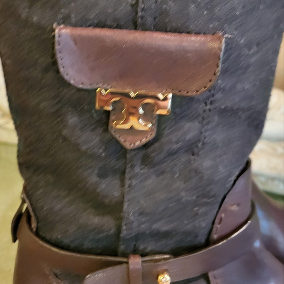 Tory Burch Leona Boots Size 9 #121 - Picture 5 of 17